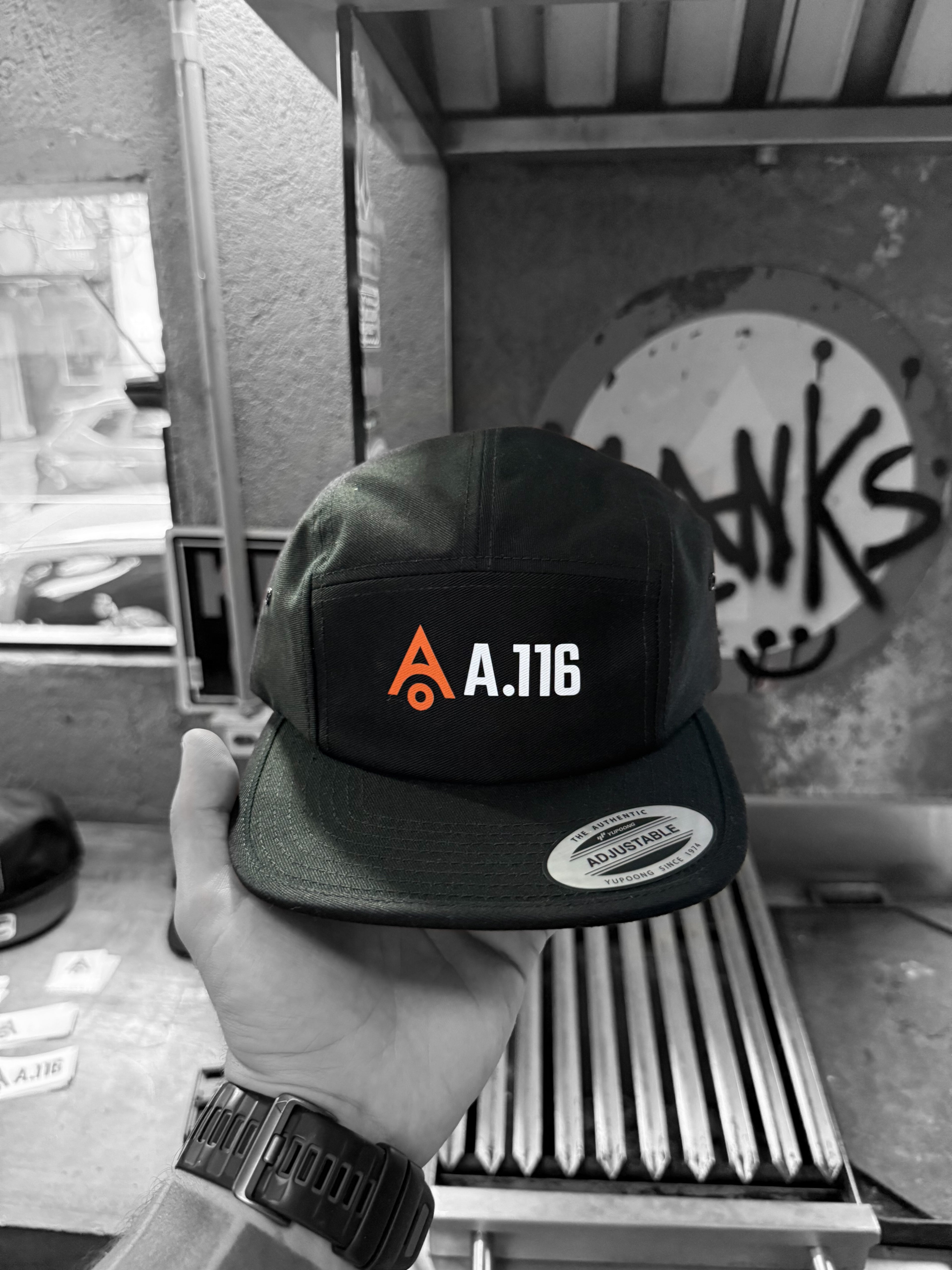 Five Panel A.116 - Preto